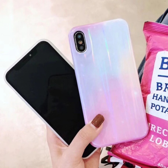 NEW iPhone 7+/8+ Blue & Purple Ombre Laser Case - Picture 3 of 3